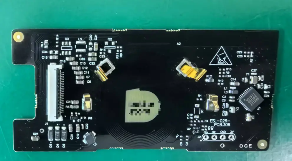 &Eacute;tiquettes &eacute;lectroniques d'&eacute;tag&egrave;re d'&eacute;tiquette &eacute;lectronique de 2,66 pouces PCB 2,4 GHz pour l'&eacute;tiquette d'&eacute;tag&egrave;re &eacute;lectronique de supermarch&eacute;s &agrave; cha&icirc;nes